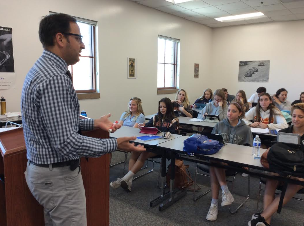 Part of what makes Mr. Caro’s AP Psychology class unique is his answering of “Anonymous Questions,” student-submitted questions on various topics.