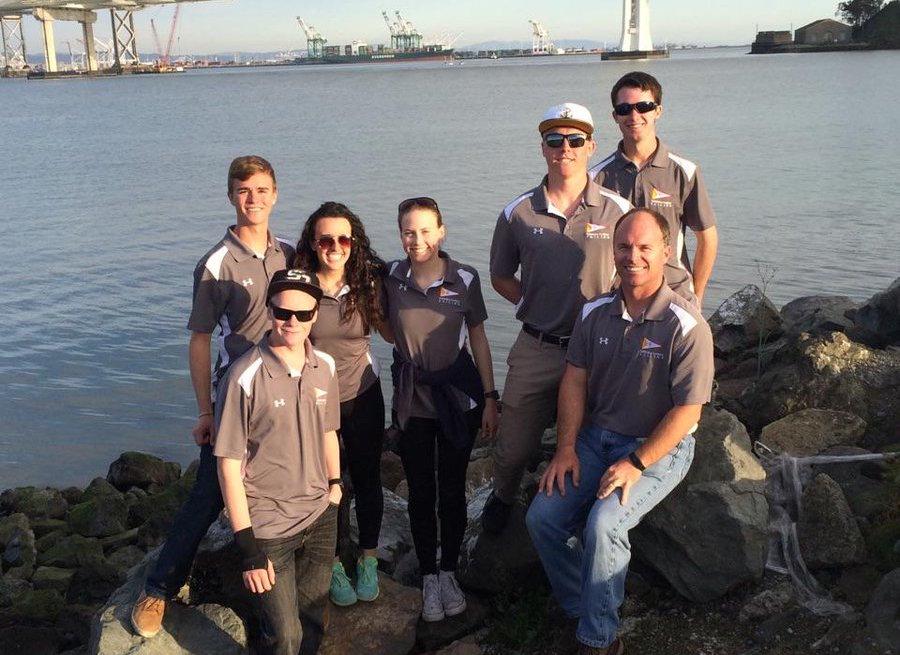 The CCHS sailing team competed in the Golden Bear regatta this past February.