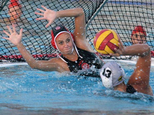 Girls water polo passionate, determined, stronger
