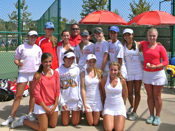 Girls tennis, 2010 CIF Champions, begin fall 2011 season