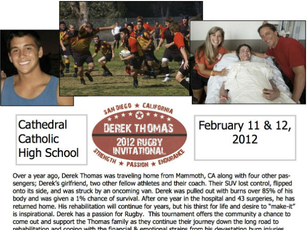 Cathedral to host Derek Thomas 2012 Rugby Invitational