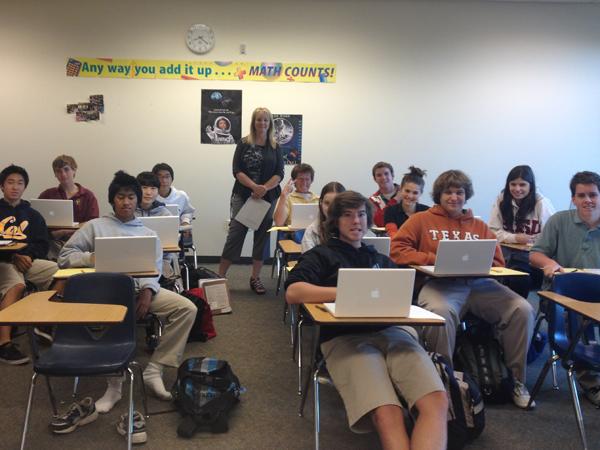 Mrs. Brickers Calculus students accept math competition challenges