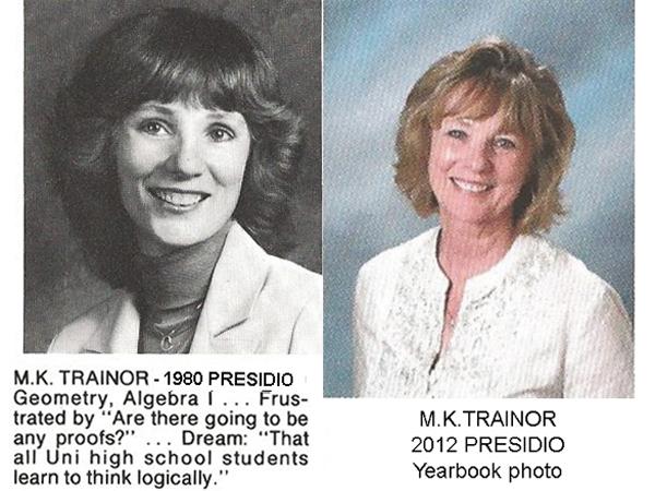 Math teacher Mrs. Madelyn Trainor retires after 40 years