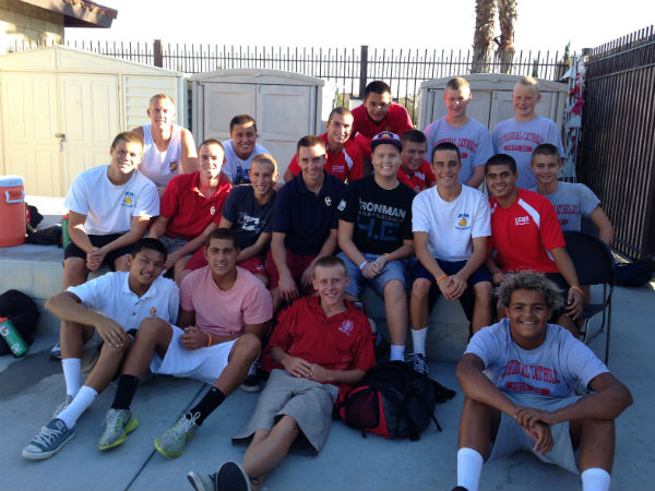 Boys water polo wins CIF division title