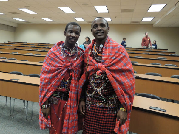 Maasai Warriors visit CCHS, share importance of education