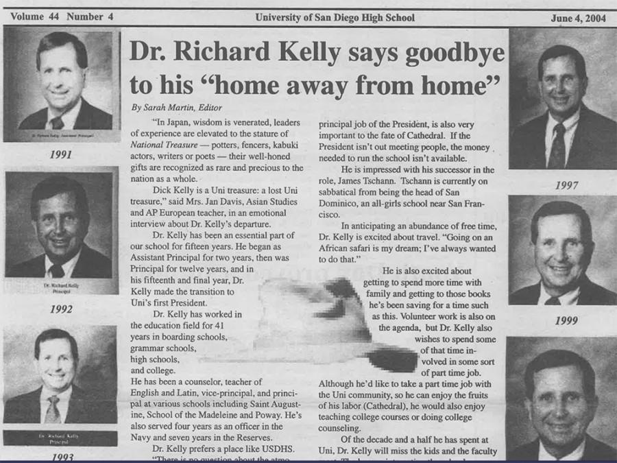 El Cid 6/4/04 - Dr. Richard Kelly leaves