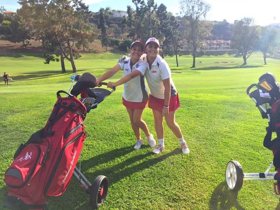Girls Varsity B Golf team prepares physically, and mentally, for their season