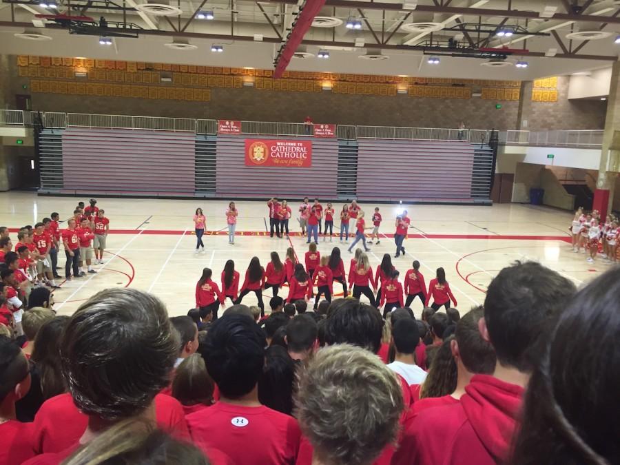 CCHS+Dance+Team+is+showing+their+moves+for+KUSI