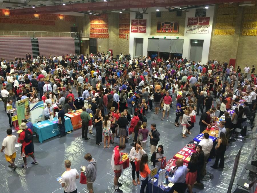 Cathedral Catholic High School hosted its annual College Fair on Thursday Oct. 22, 2015. 