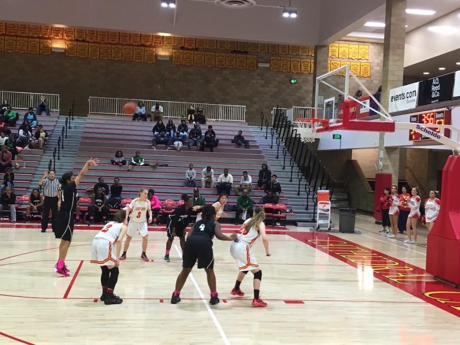 The Lady Dons took on Lincoln High School in a back and fourth game, though Lincoln triumphed 64-55.