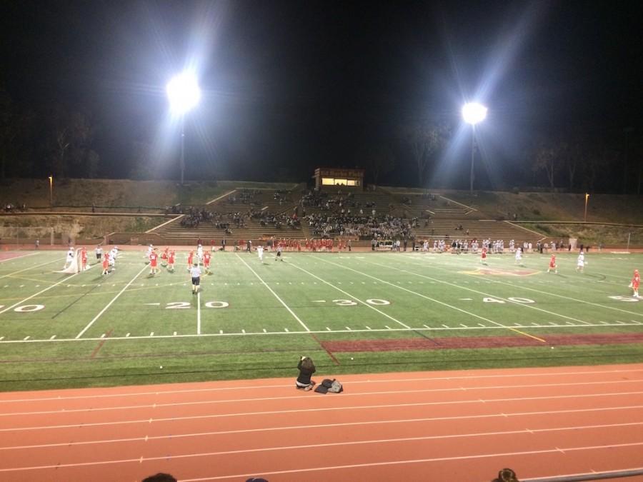 Boys varsity lacrosse held its opening game against Torrey Pines High School. 