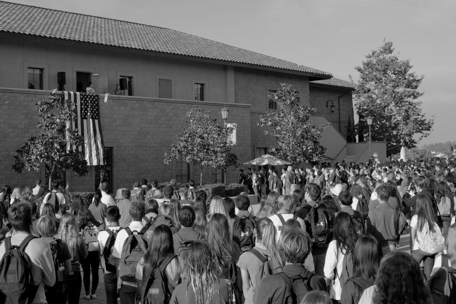 The 9/11 memorial ceremony the CCHS administration hosted on Friday morning brought the entire campus together as one for prayer.