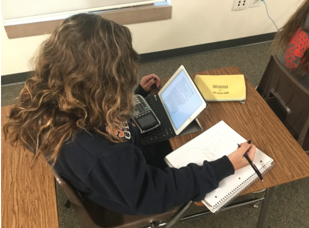 As more and more schools move toward digital-based textbooks and curriculum instead of traditional paper and pencil-based learning, students like Cathedral Catholic High School student Payton Straub 17 find themselves struggling to decide which method works best for them. 