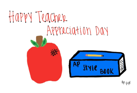 Teachers hard work and dedication is celebrated today on National Teacher Appreciation Day. 