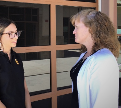 Dean of Mission and Ministry Mrs. Stacy Wells speaks with Gabrielle Charest ‘19 about  homelessness and the changes to Mass.
