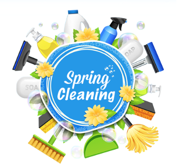 Spring cleaning is a great way to combat both physical and mental clutter.