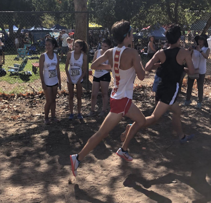 Cathedral Catholic High School Varsity Cross Country team competes in the Bronco Invite on Saturday, September 7th.