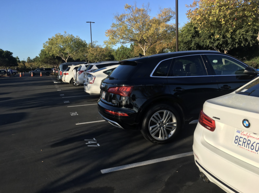 The back lot is one of two lots available for students to park in, and while both are the same price, seniors were allowed to pick their desired lot this year, a privilege that will be available to the entire student body next year.