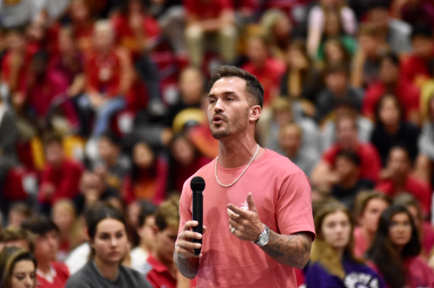 Motivational speaker Mr. Tony Hoffman spoke to CCHS last Friday about his battle with drugs and how he was able to overcome his struggle with depression. His talk opened up several questions about his life after being released from prison, his stance on drugs, and his road to the Olympics. 
