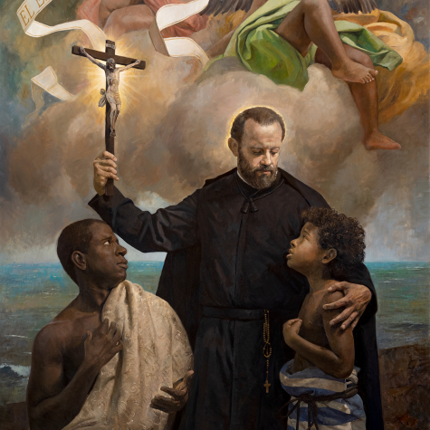 St. Peter Claver devoted his life to baptizing enslaved Africans and give save the souls facing injustice from 1614-1654.