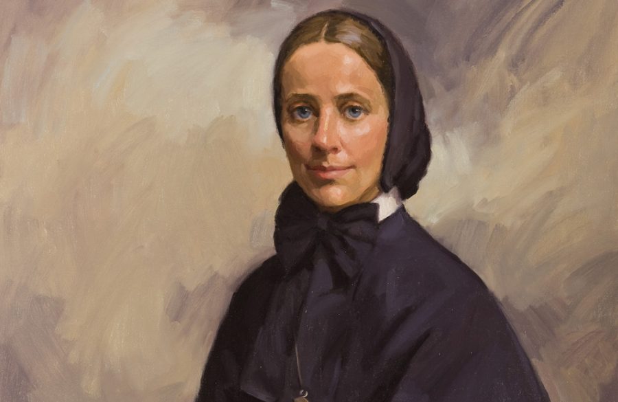 Mother Frances Cabrini, patron Saint of Migrants, whom one of our CCHS academic buildings after for her service towards educating children who immigrated into the U.S.