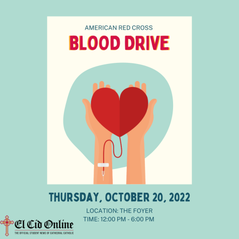 More information on the blood drive.