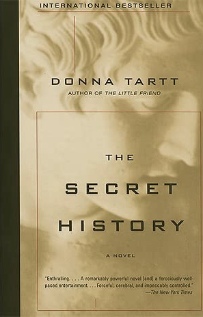 The Secret History was written by Donna Tartt and published in 1992. The novel follows the story of Richard Papen and his friends’ descent to madness at Hampden College.
