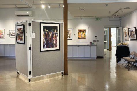The art gallery is full of beautiful paintings on every wall by a variety of artists. With variance in styles, ranging from realistic to abstract, there is art for everyone.