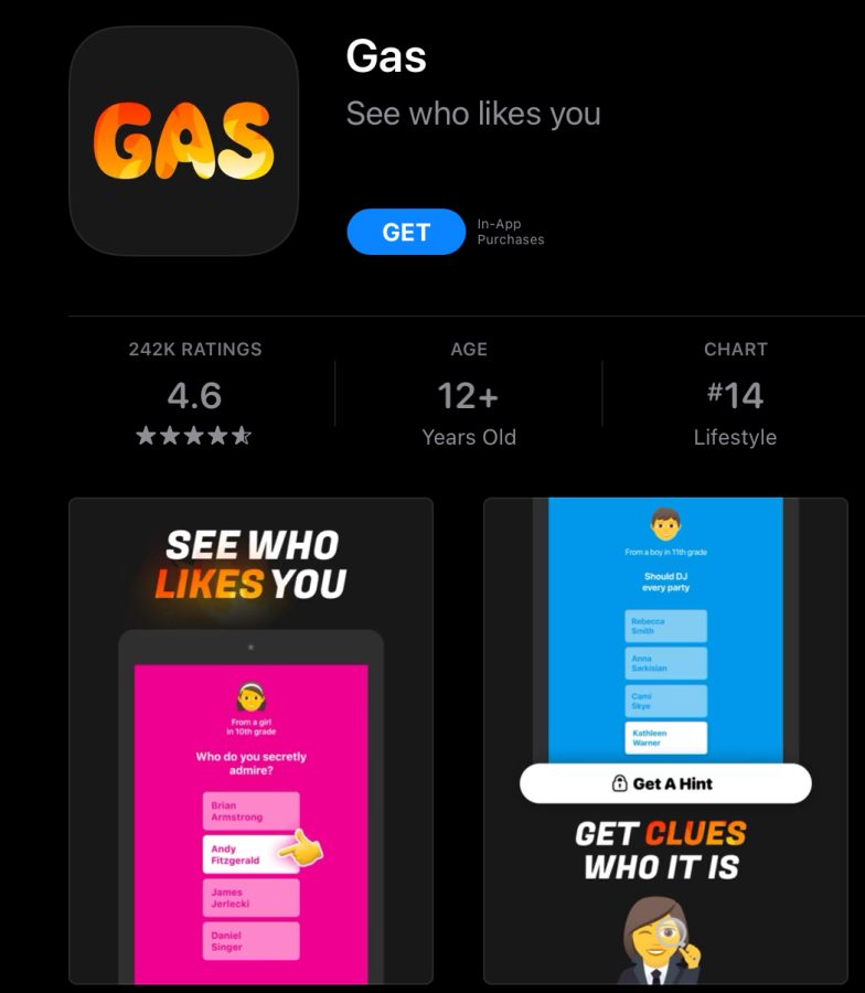 The newest social media app called “GAS” is gaining popularity every day! It is an app originally made to boost self esteem, and with has 1M downloads!