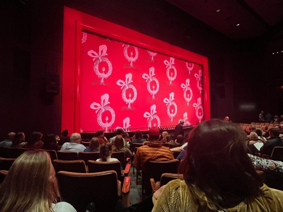The theater is packed as a full audience eagerly awaits the curtain to rise and the show to begin. The incredibly interactive musical features an incredible cast, one that is definitely worth watching this holiday season!