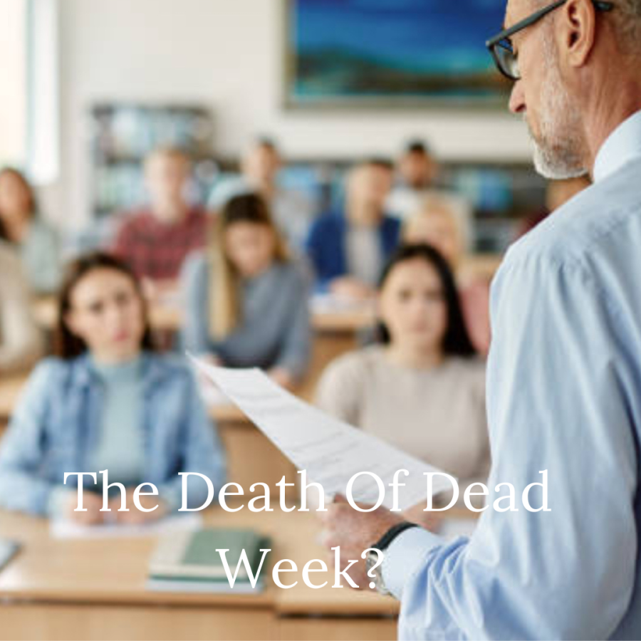 CCHS administration makes the jarring decision to shorten the reading period “dead week” from a week to three days. The student population has been left in shock and worry for what this change meant for their study schedules.
