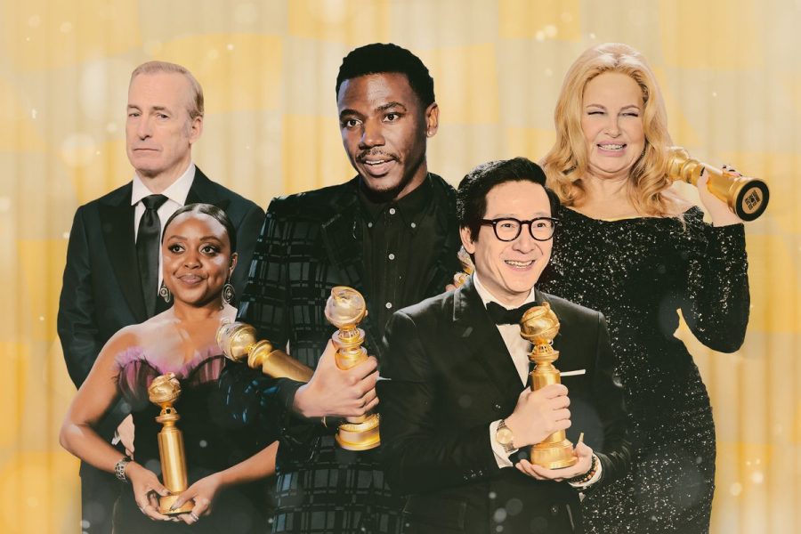 Some of the winners from the 2023 Golden Globes Awards.