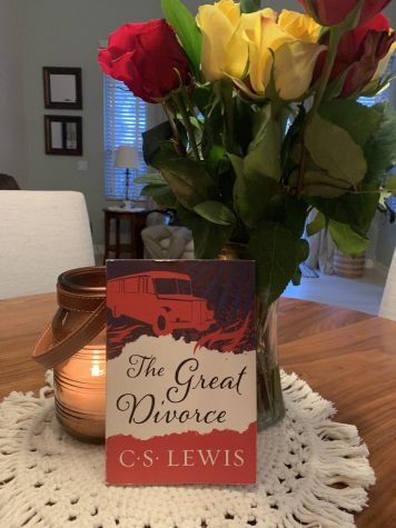 “The Great Divorce” by C.S. Lewis takes you along on a ride to Heaven.