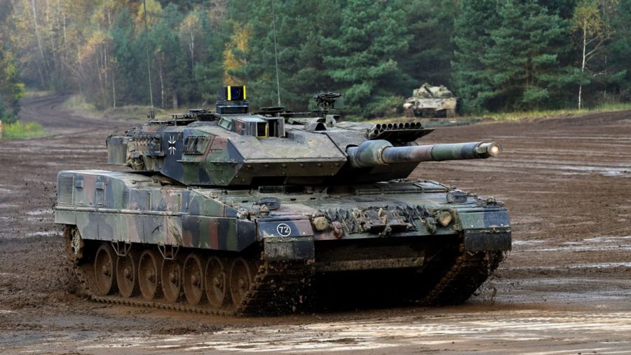 Photo of Leopard 2 tank as Ukraine-Russian war continues. Ukraine has asked Germany for more access for better defense.