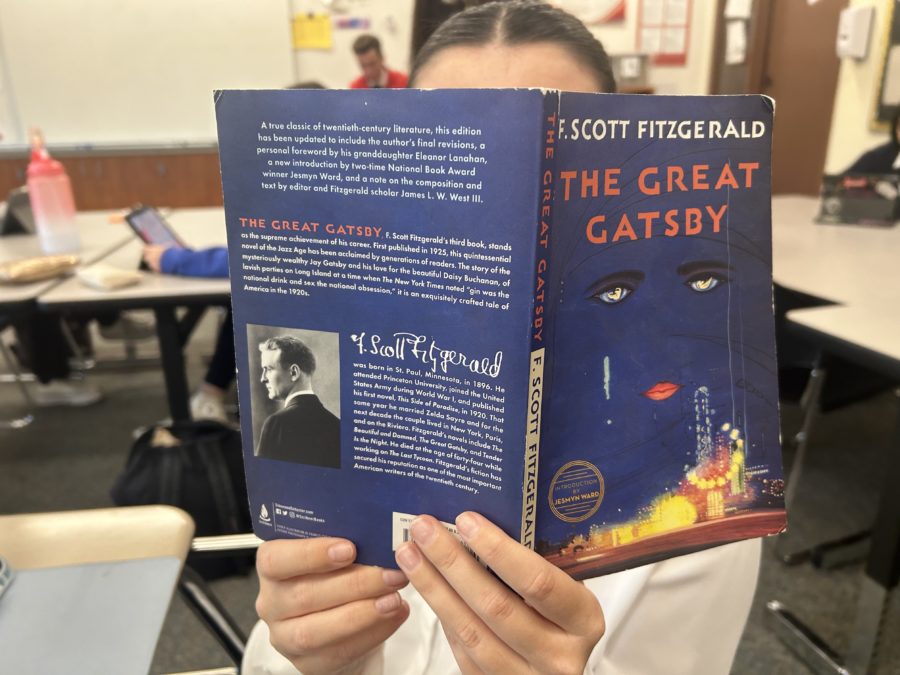 CCHS junior, Sarah Brown read “The Great Gatsby” in her AP Language class. Her and many other students loved learning about the 20’s through a unique perspective.