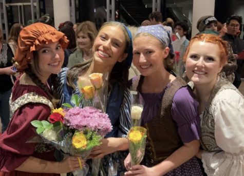 Sarah Brown ‘24, Erika Vargas ‘24, Lily Grochowiak ‘24, and Stella Carlson ‘24 were featured dancers in the Spring Musical, Cinderella. Congratulations to the cast and crew for a phenomenal performance!