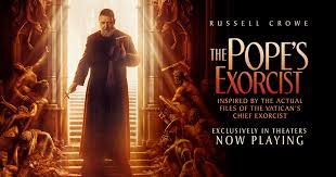 The Pope’s Exorcist is one of the two demonic movies that is currently streaming on Amazon Video.