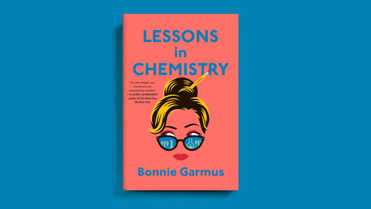 Lessons in Chemistry, by Bonnie Garmus is Garmus debut novel. The historical fiction novel depicts the life of fictional character, Elizabeth Zott, as she works to gain respect as a woman in the workforce during the 1960’s