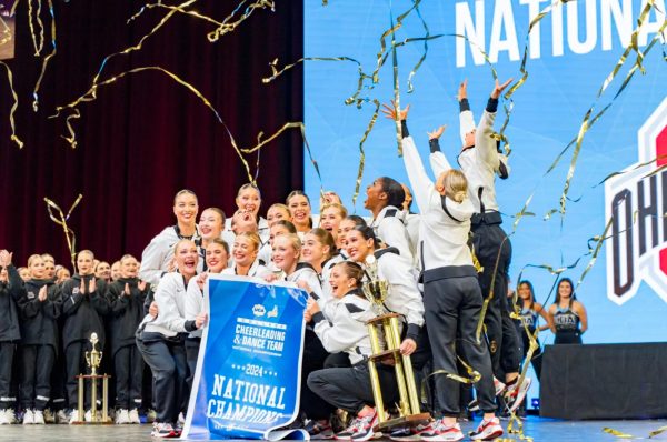 OSUDT wins National Champions in the Jazz Division with a score of 98.9206. Picture provided via Varsity Spirit.