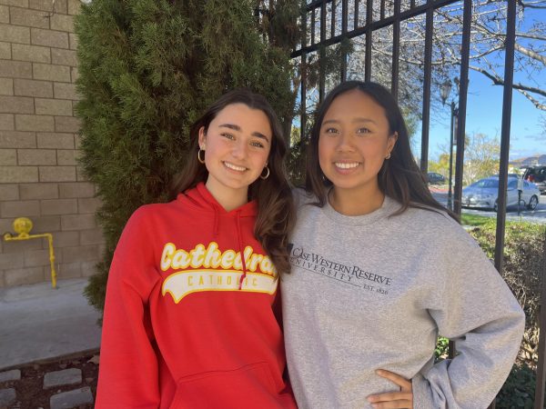 Camila Abramowitz ‘24 and Hannah Wong ‘24 share their experiences as Cathedral Catholic students who followed the footsteps of their older siblings. The girls reflect on their paths and how their brothers, Blake Abramowitz ‘21 and Kyle Wong ‘21, paved the way before them.