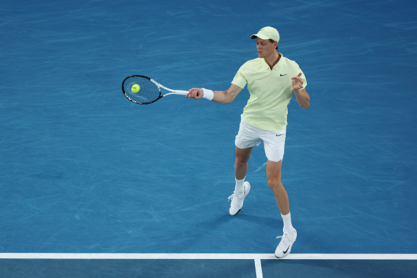 At this year’s 2025 Australian Open, Jannik Sinner has had the weight of a possible suspension hanging over his head after testing positive twice for the banned substance clostebol last year.

Photo by Graham Denholm via Getty Images