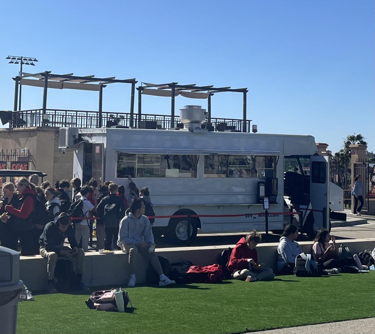 Culinart's new food truck serves unique lunches at the Knoll as of January 2025.