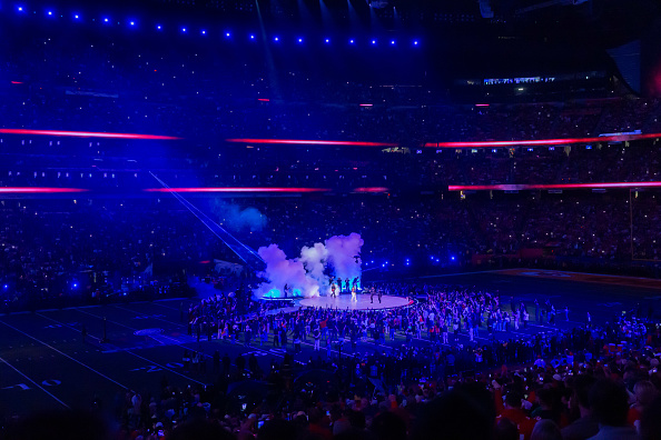 Beyond the game or the commercials, the halftime show definitely stands out for many on Super Bowl Sunday. Usher performed during the Apple Music Super Bowl LVIII Halftime Show at Allegiant Stadium on February 11, 2024 in Las Vegas, Nevada. 

Photo by Mario Hommes/DeFodi Images via Getty Images