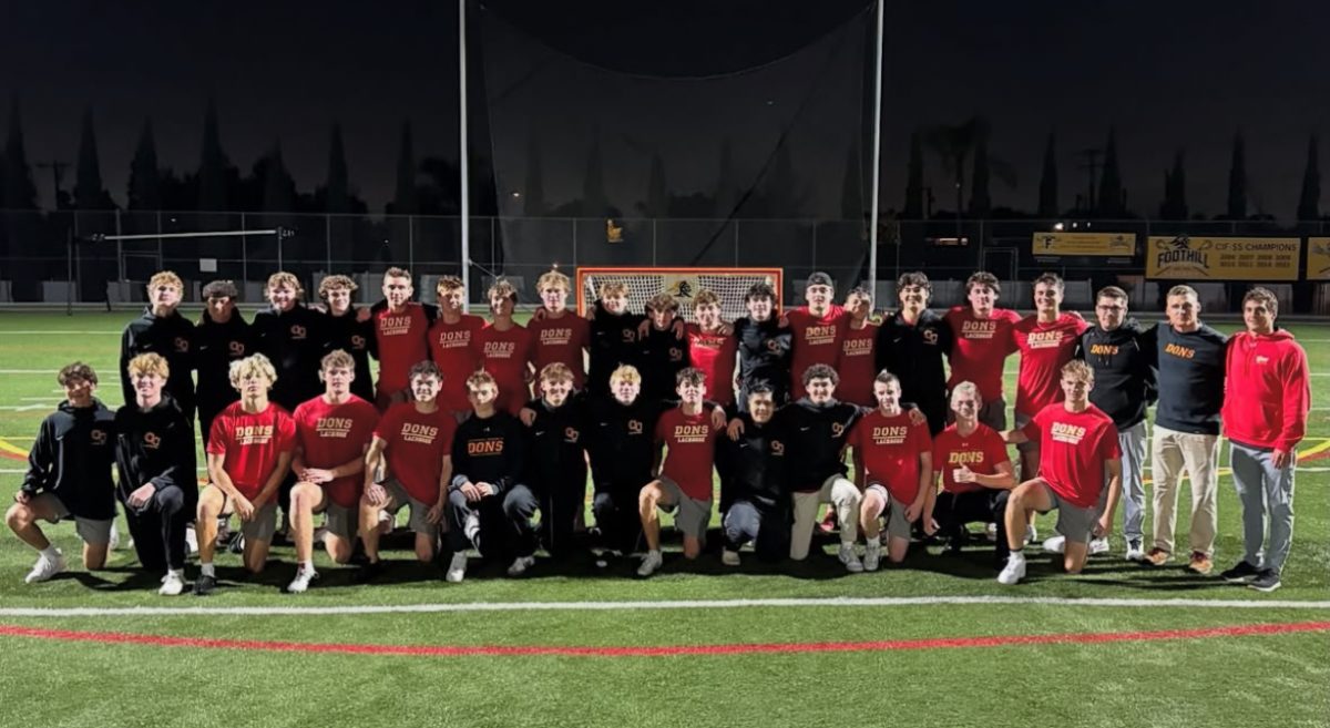 The Boys’ Lacrosse team poses together after the first game -- and first win! -- of the season. 

Photo from CCHS Boys Lacrosse