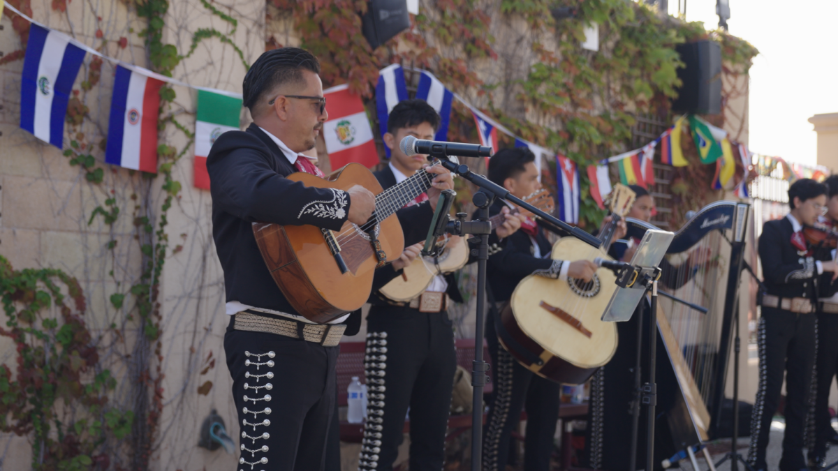 Photo captured at an HLSU ran event called Kermes. All kinds gather to celebrate different cultures, showcasing Cathedral’s ideals of diversity and coming together.