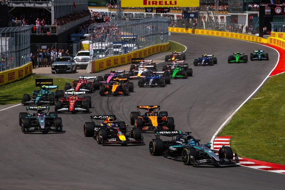 The 10 teams, soon to be 11, racing at the Canadian Grand Prix back in June. 

Photo from Motosports.com