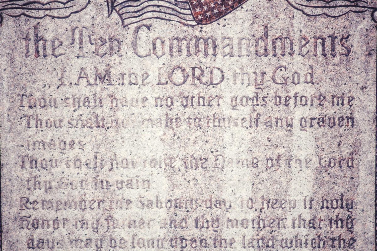 The Ten Commandments are the foundational values of many Christian and Jewish faiths. If these commandments are displayed within public school classrooms, many question how those of different religious backgrounds or no religious background will be affected.