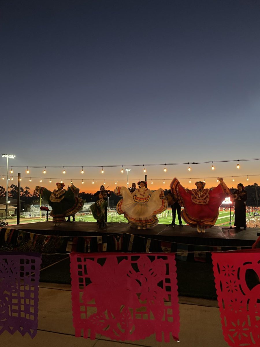 Baile folclorico dancers showcase their talents at the Kermes.