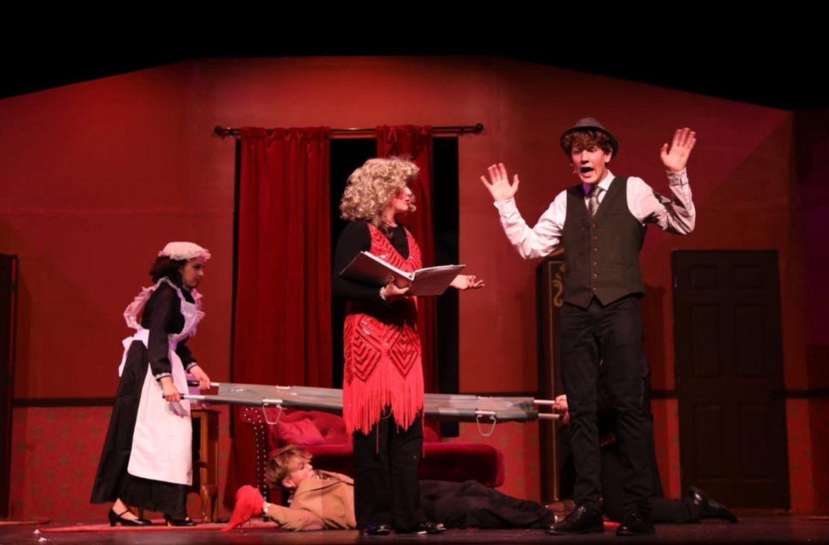 Scene from “The Play That Goes Wrong”